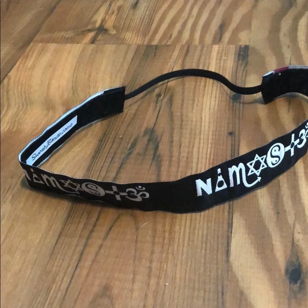 Sweaty Bands Namaste Headband Non-Slip FREE Gift Ships Same Day